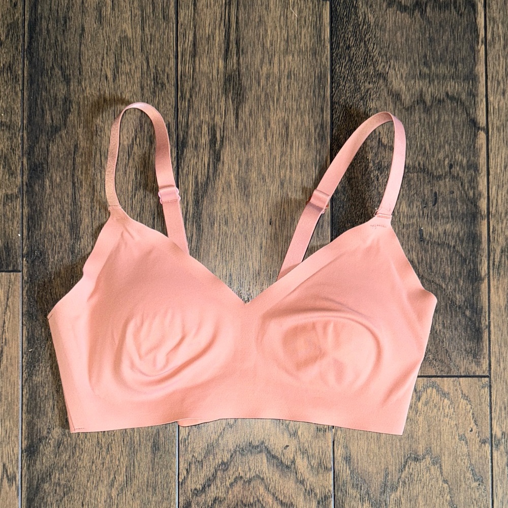 Aerie Peach Seamless Bralette
